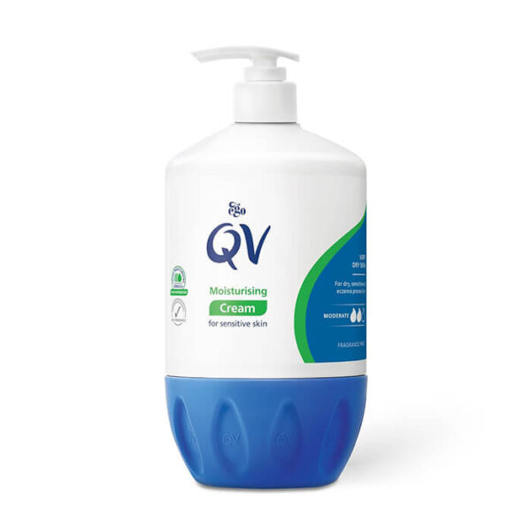 کرم مرطوب کننده QV پمپی حجم 500 گرم - تصویر 1
